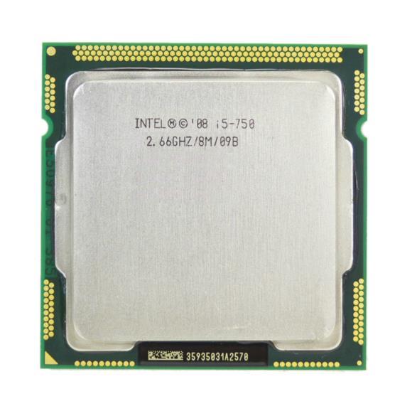 I5-750 Intel Core i5 Quad-Core 2.66GHz 2.50GT/s DMI 8MB L3 Cache Socket LGA1156 Processor