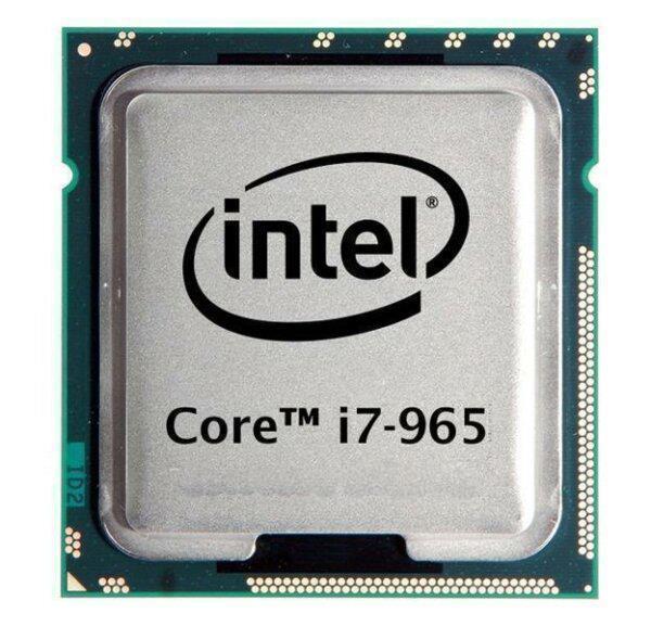 I7-965 Intel Core i7 Extreme Edition Quad-Core 3.20GHz 6.40GT/s QPI 8MB L3 Cache Processor