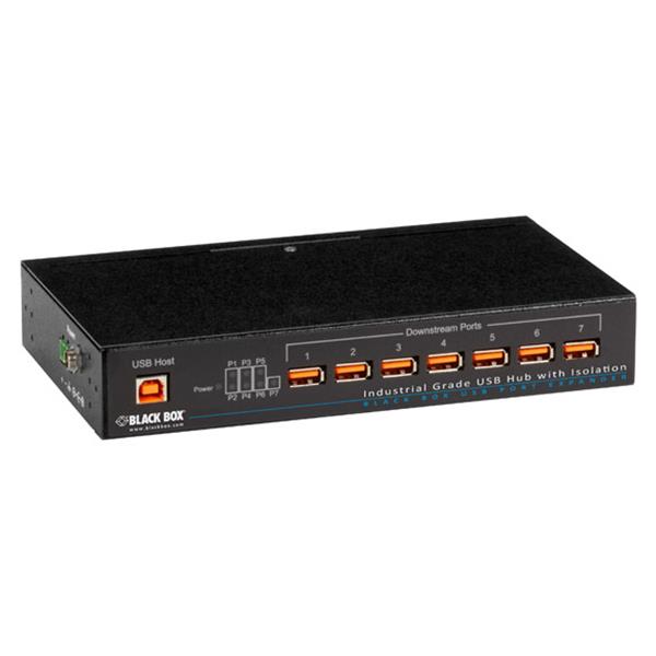 ICI208A Black Box Industrial Grade 7-Port USB Hub