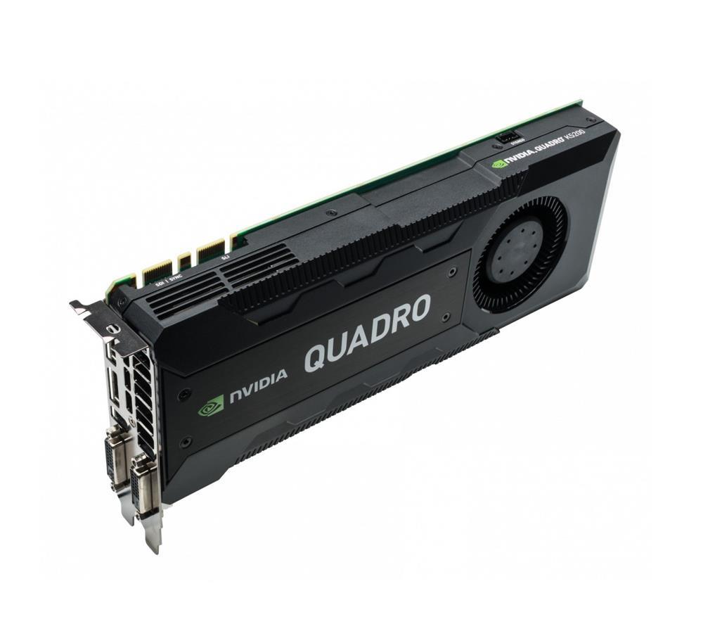 J3G90AA HP Nvidia Quadro K5200 8GB Graphics Allow for 7-10 Day