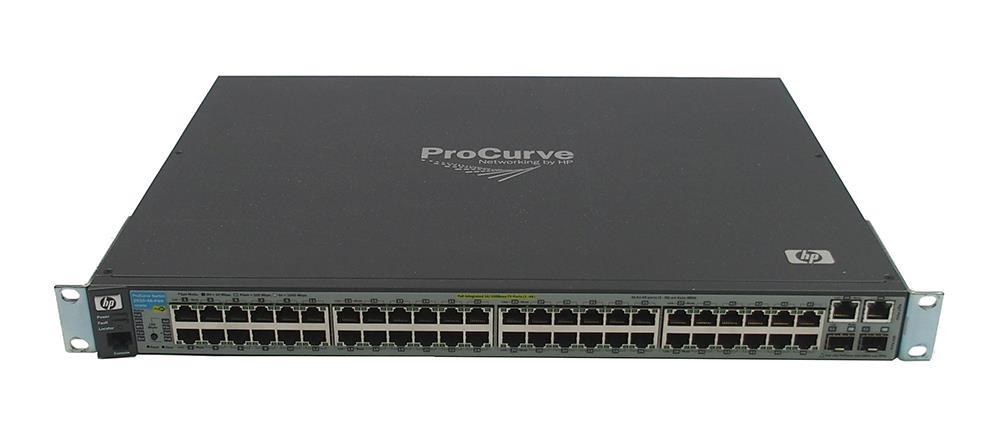 J9089A#ACD HP ProCurve E2610-48 Switch 48-Ports SFP Fast Ethernet 10Base-T/100Base-TX Rack-Mountable Managed Switch (Refurbished)