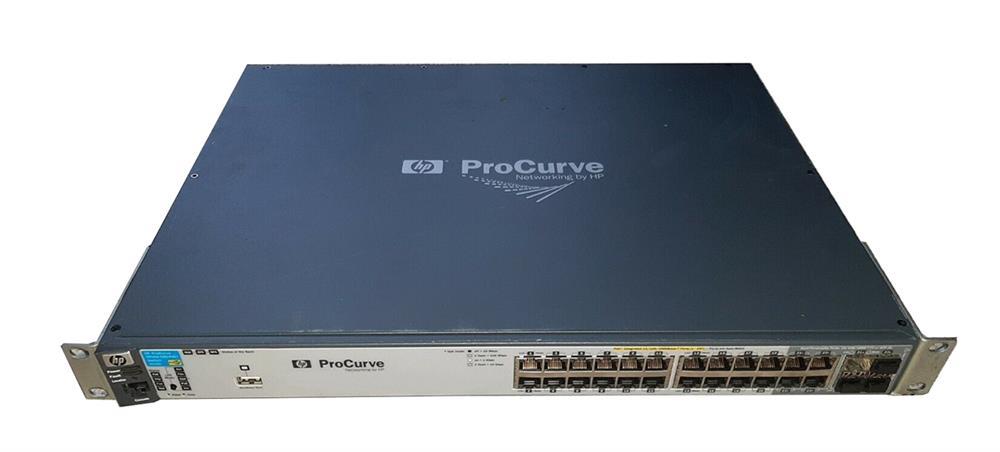 J9146-61001 HP Procurve 2910al-24g 24-Ports 10/100/1000Mbps RJ-45 PoE+ Rack-mountable Ethernet Switch with 4x SFP Ports (Refurbished)