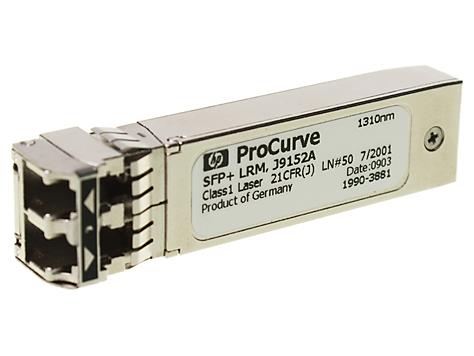 J9151A#ABB HP ProCurve x132 10Gbps 10GBase-LR Single-mode Fiber 10km 1310nm Duplex LC Connector SFP+ Transceiver Module