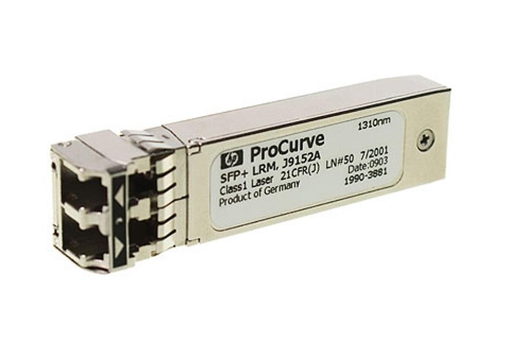 J9151AFS HP ProCurve x132 10Gbps 10GBase-LR Single-mode Fiber 10km 1310nm Duplex LC Connector SFP+ Transceiver Module