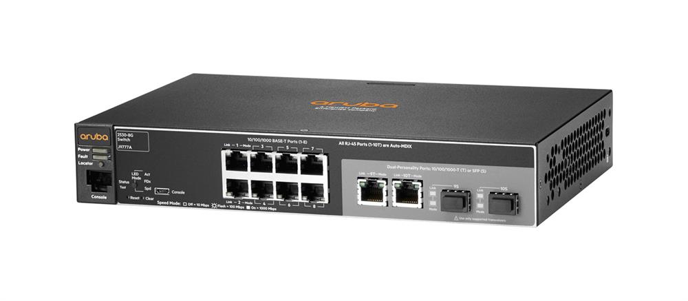 J9777ARABA HP Networking 2530-8g Rmkt Switch (Refurbished)