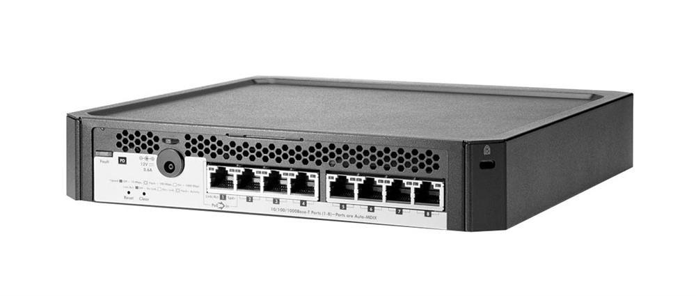 J9833-61001 HP PS1810-8G 8-Ports Switch 8 x RJ-45 Autosensing 10/100/1000 Port for ProLiant Servers (Refurbished)