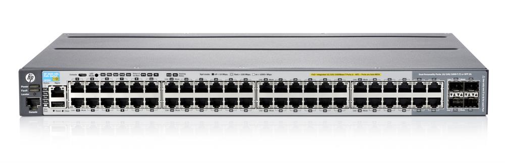 J9836A HP ProCurve 2920-48G-POE+ 48-Ports Gigabit Ethernet Layer3 Managed Switch with 4x Expansion Slot (Refurbished)