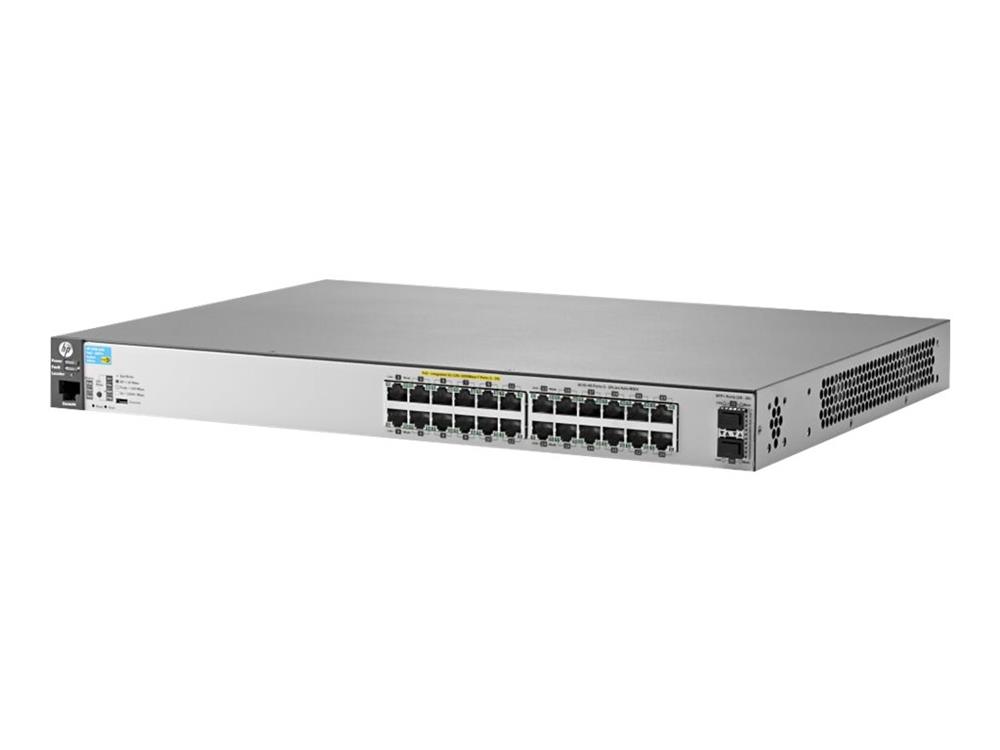 J9854A HP ProCurve 2530 48G PoE+ 2SFP+ Layer 2 Fully Managed Switch 24 x 10/100/1000 PoE+ Port (Refurbished)