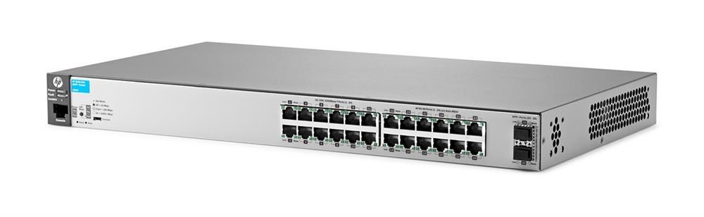 J9856A HP ProCurve 2530 24G 2SFP+ Layer Fully Managed Switch 24 x 10/100/1000 Ports (Refurbished)