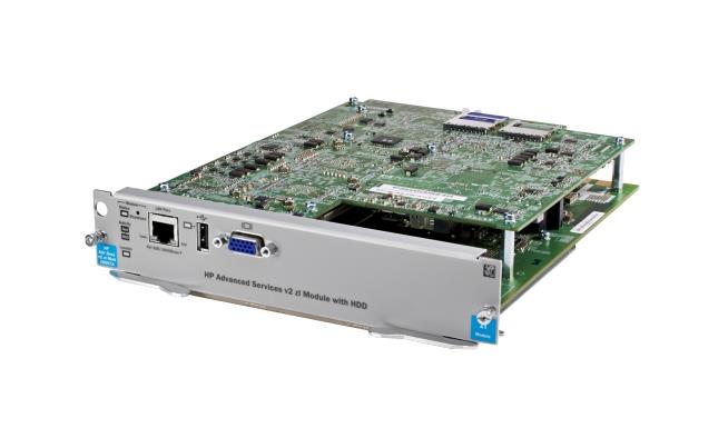J9857A HP Advanced Services V2 Zl Module W Hard Drive