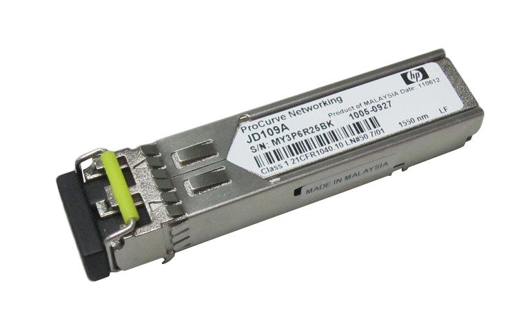 JD109AR HP X170 1Gbps 1000Base-CWDM Single-mode Fiber LH-40 70km 1550nm Duplex LC Connector SFP Transceiver Module