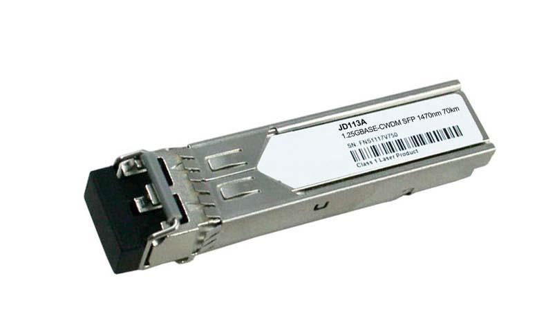 JD113A HP ProCurve X170 1Gbps 1000Base-CWDM Single-mode Fibre 70km 1470nm Duplex LC Connector SFP Transciever Module