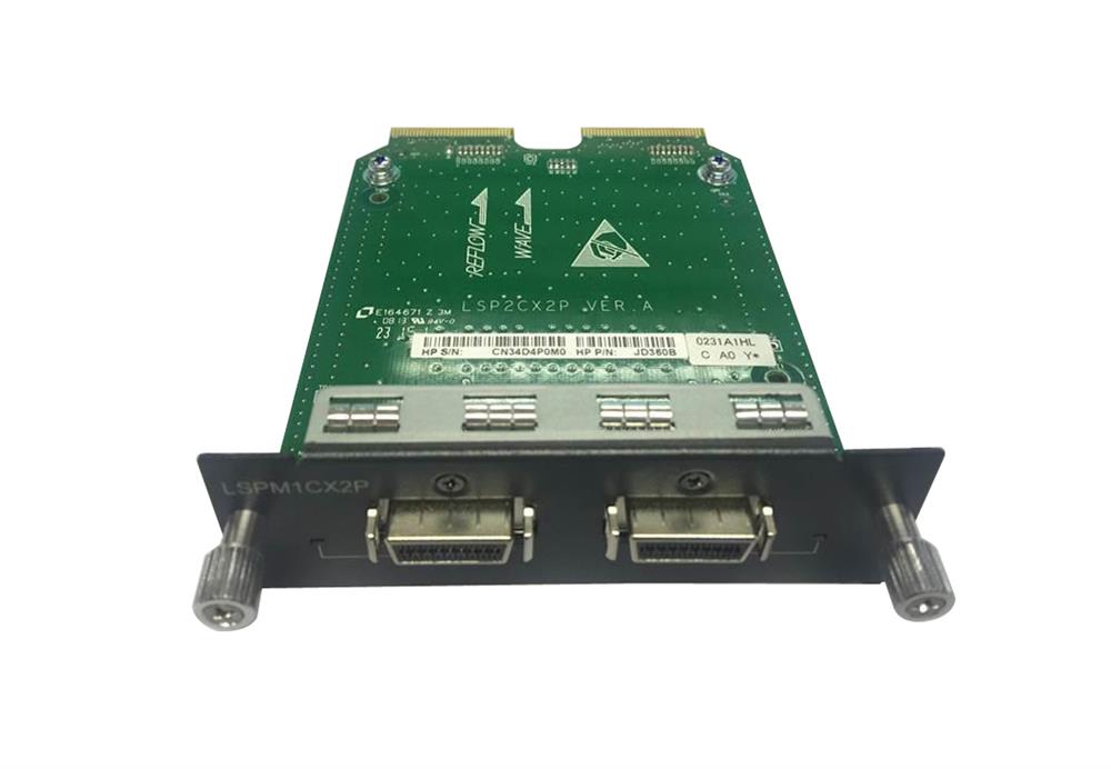 JD360-61201 HP 2-Port CX4 Switch Module for 5500 Series (Refurbished)