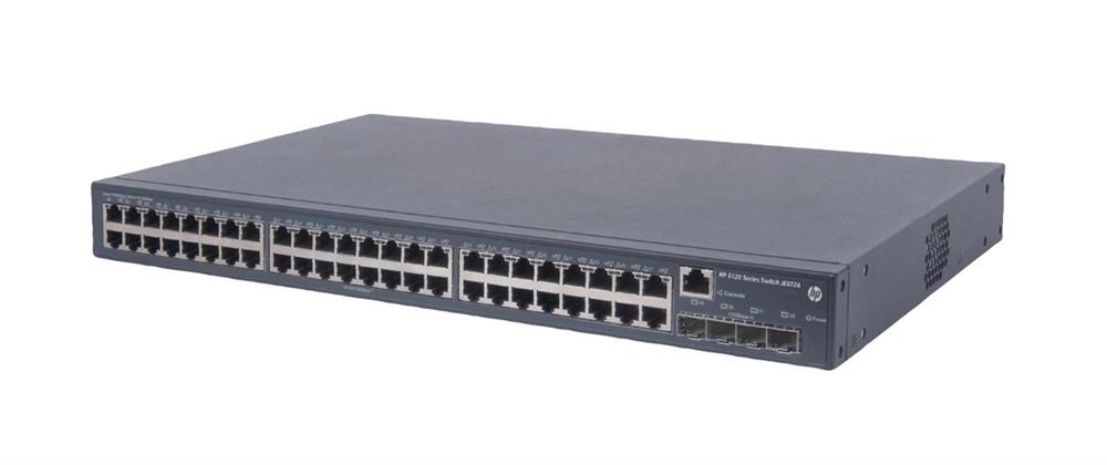 JE072A HP ProCurve 5120-48G SI 48-Ports Layer4 Managed Gigabit Ethernet Switch with 4 x SFP (mini-GBIC) (Refurbished)
