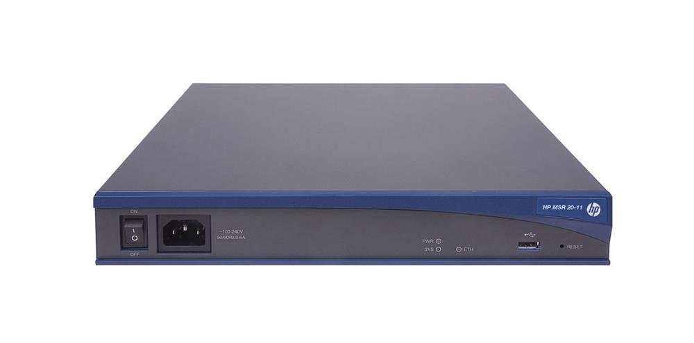 JF239-61101 HP MSR20-11 Multi-Service Router 4-Port Integrated Fast Ethernet Switch (Refurbished)