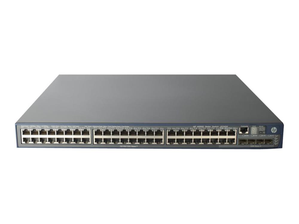 JG302-61201 HP 3600-48-PoE+ V2 EI 48-Ports 100Base-TX 2-Ports 1000Base-T 4-Ports SFP (mini GBIC) Managed Gigabit Ethernet Switch (Refurbished)