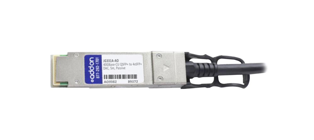 JG331AAO ADDONICS 40GBase-CU QSFP+ to 4xsfp+ Cable Module
