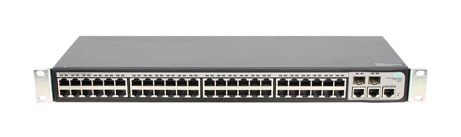 JG540A HP 1910-48 Switch Layer 3 Managed 48 X 10/100 Ports + 2 X SFP Rack Mountable (Refurbished)