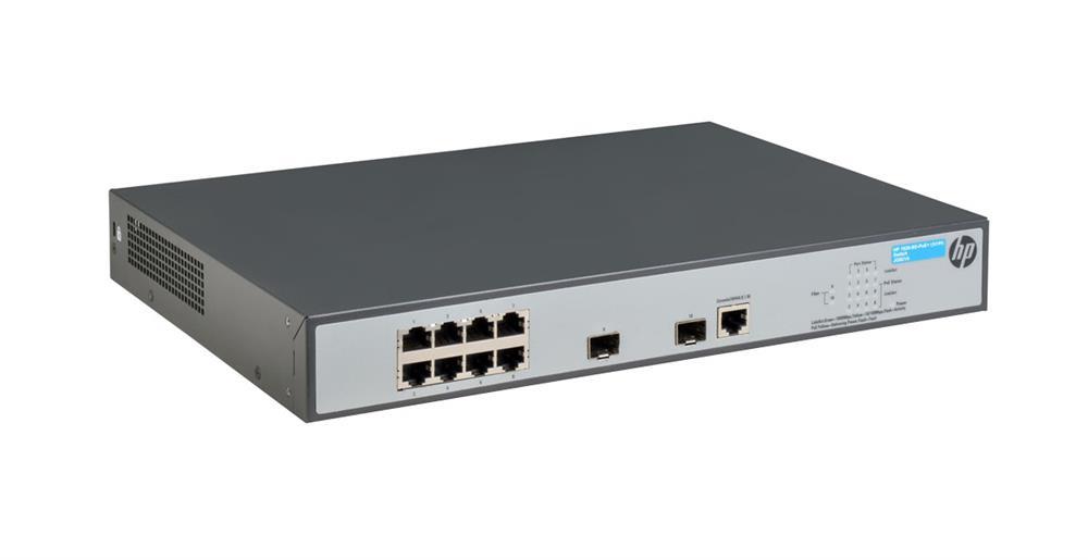 JG921A#ABB HP 1920-8G-PoE+ 8-Ports Layer3 Managed Gigabit Ethernet Desktop Switch (Refurbished)