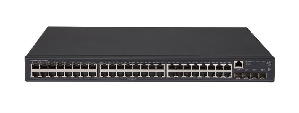 JG934A HP 5130-48G-4SFP+ EI Switch 48 X 10/100/1000Base-T Ports, 4 SFP+ Ports (Refurbished)