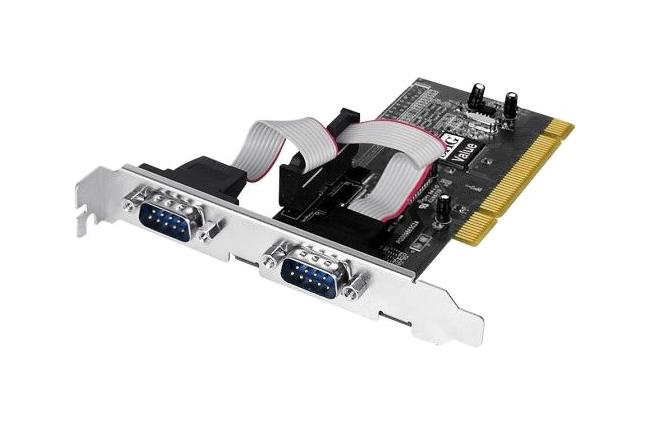JJP20511 SIIG Dual Serial Port 550-value PCi Board V1.0