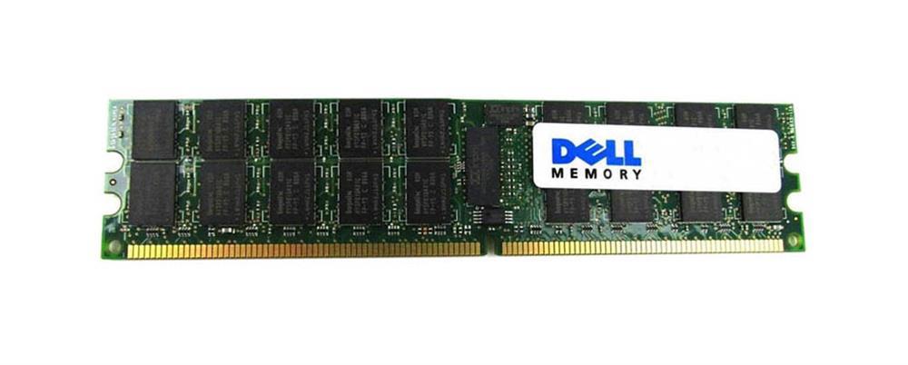 JK002 Dell 4GB PC2-5300 DDR2-667MHz ECC Registered CL5 240-Pin DIMM Dual Rank Memory Module