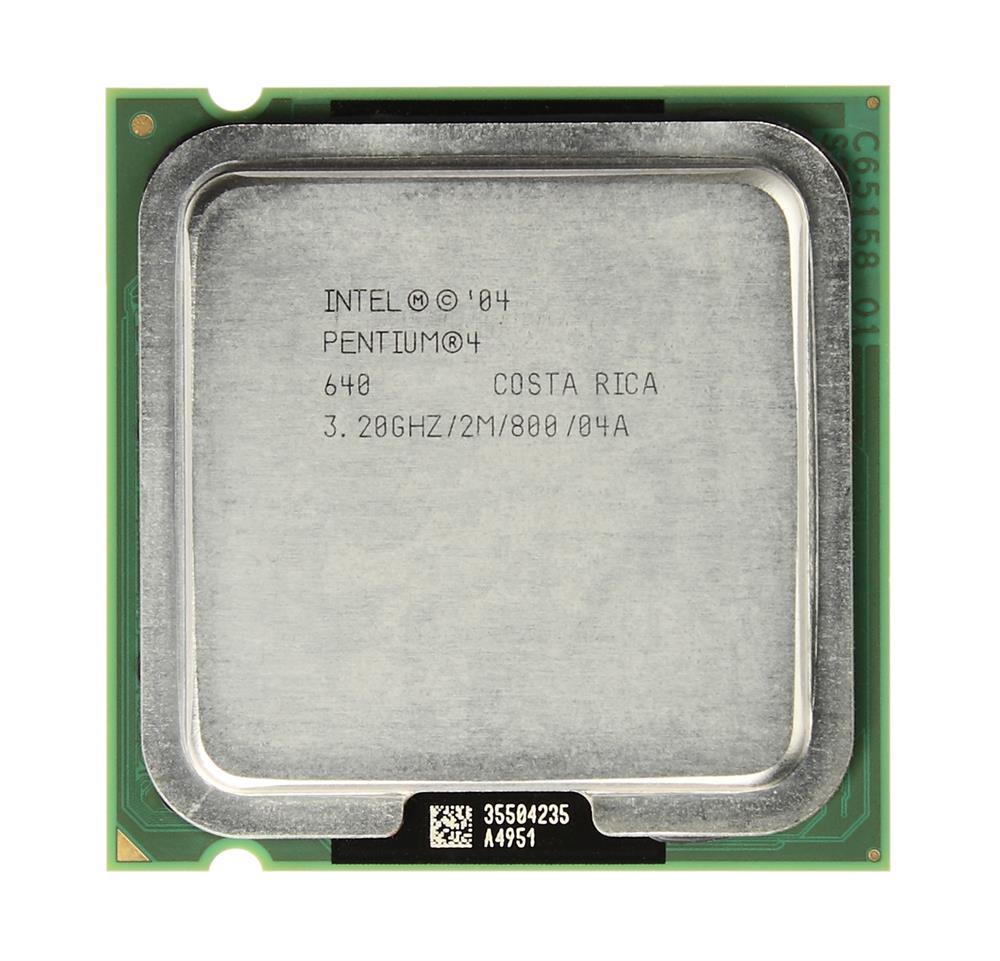 JM80547PH0882M Intel Pentium 4 640 3.20GHz 800MHz FSB 2MB L2 Cache Socket LGA775 Processor