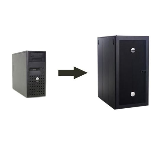 JU234 Dell Tower to Rack Conversion Kit for Dell PE 2900 III