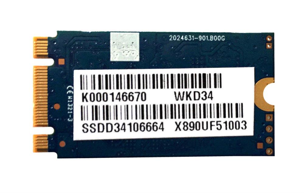 K000146670 Toshiba E45T Series 32GB MLC SATA 6Gbps M.2 2242 Internal Solid State Drive (SSD)