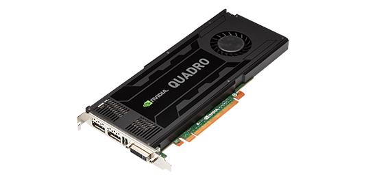 K4000 Nvidia Quadro 3GB GDDR5 PCI Express 2.0 x16 Video Graphics Card