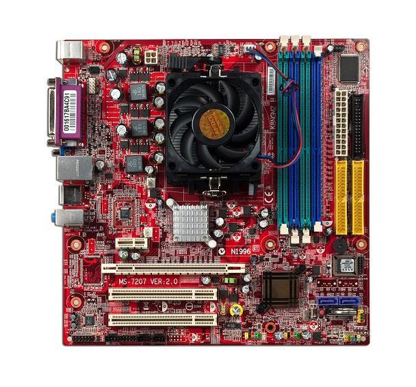K8NGM2-FID MSI Socket 939 Nvidia GeForce 6150 + nForce2 430 Chipset Chipset AMD Athlon 64 X2/ Athlon 64 FX/ Athlon 64 Processors Support DDR 4x DIMM 4x SATA 3.0Gb/s Micro-ATX Motherboard (Refurbished)