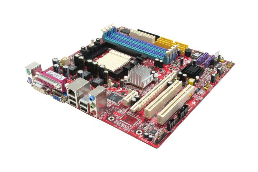 K8NGM2-NBP MSI Socket 939 Nvidia GeForce 6150 + nForce 430 Chipset AMD Athlon 64 FX/ Athlon 64 Processors Support DDR 4x DIMM 4x SATA 3.0Gb/s Micro-ATX Motherboard (Refurbished)