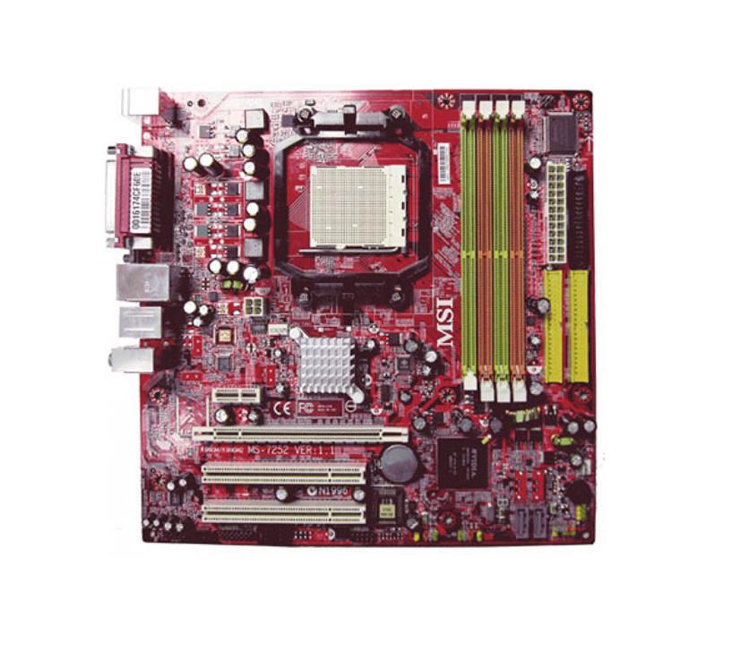 K9NBPM2-FID MSI Socket AM2 Nvidia Quadro NVS 210S/ nForce 430 MCP Chipset AMD Athlon 64 X2/ Athlon 64/ AMD Sempron Processors Support DDR2 4x DIMM 4x SATA 3.0Gb/s Micro-ATX Motherboard (Refurbished)
