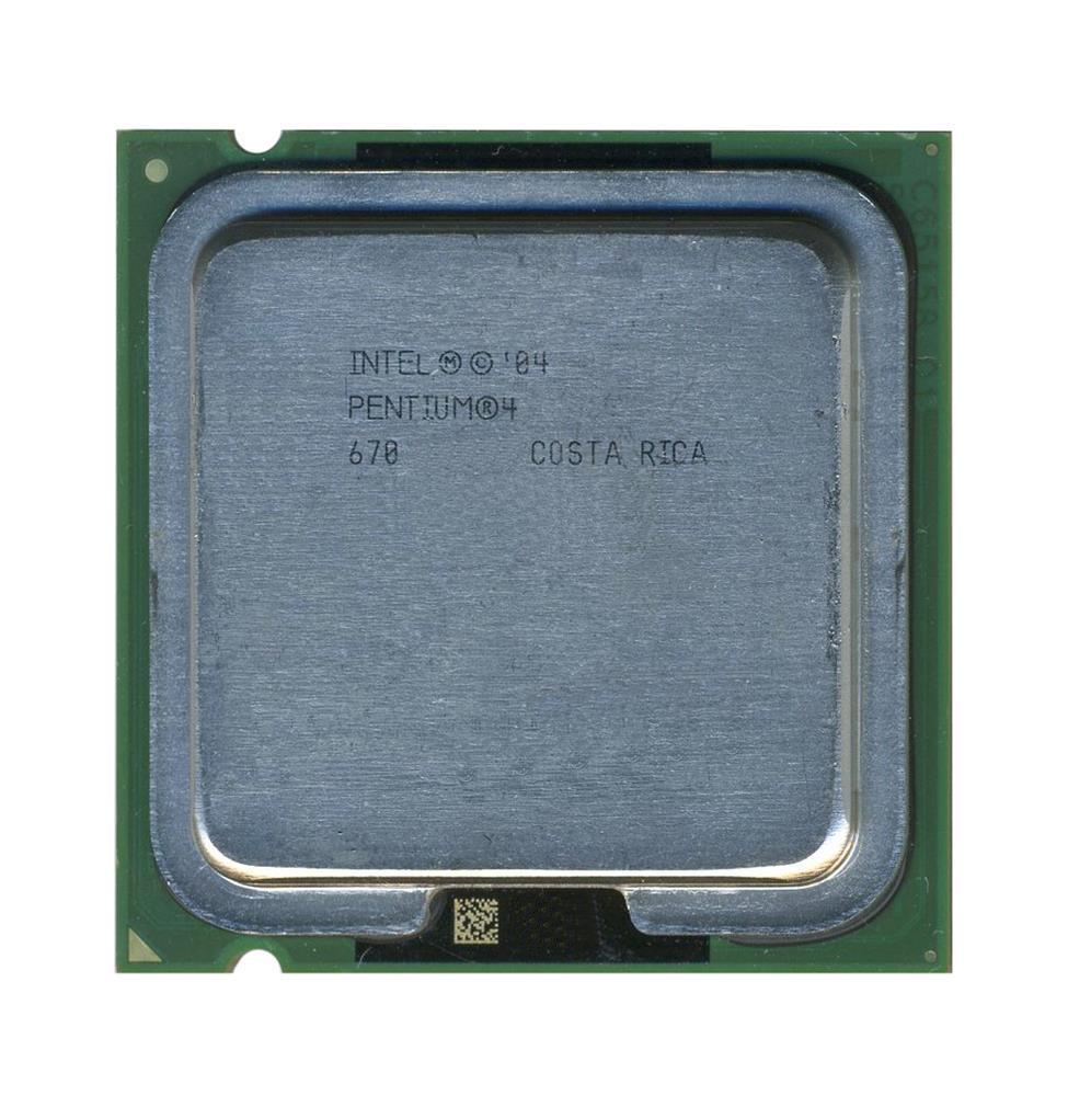KD426 Dell 3.80GHz 800MHz FSB 2MB L2 Cache with HT Technology Intel Pentium 4 670 Processor Upgrade