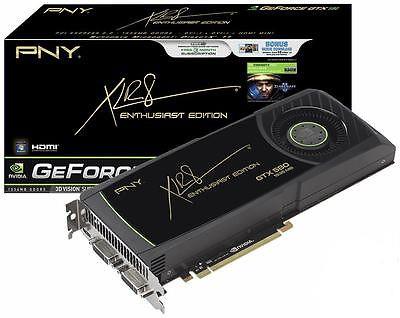 KF580GTX1BEPB PNY GeForce GTX 580 1536MB GDDR5 384-Bit PCI Express 2.0 x16 Video Graphics Card
