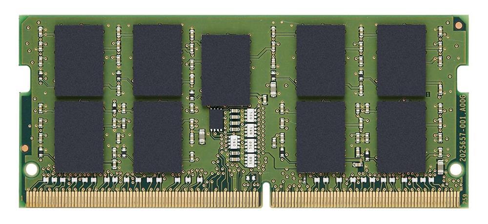 KSM29SES8/16HC Kingston 16GB PC4-23400 DDR4-2933MHz ECC Unbuffered CL21 260-Pin SoDimm 1.2V Single Rank Memory Module