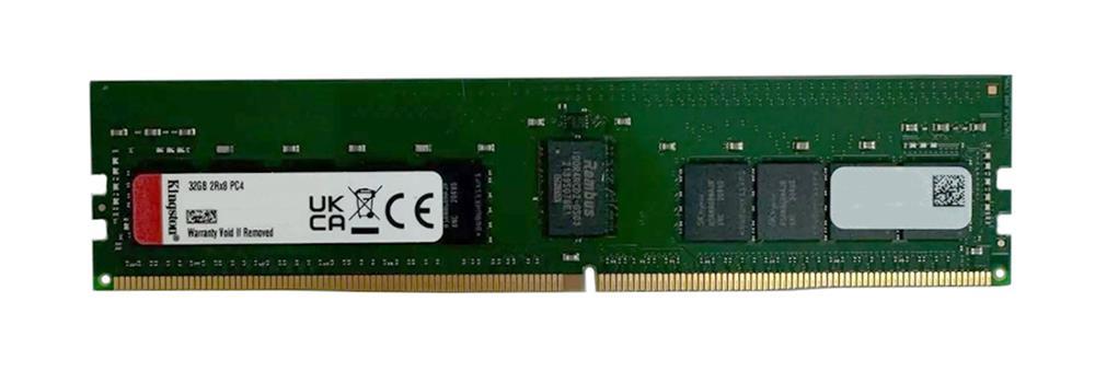 KSM32RD8/32MER Kingston 32GB PC4-25600 DDR4-3200MHz Registered ECC CL22 288-Pin DIMM 1.2V Dual Rank Memory Module
