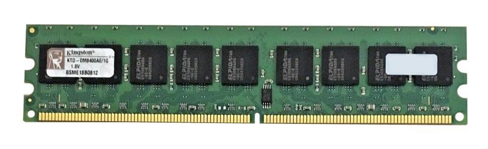 KTD-DM8400AE/1G Kingston 1GB PC2-4200 DDR2-533MHz ECC Unbuffered CL4 240-Pin DIMM Memory Module for Dell A0428490, A0515206, A0515358