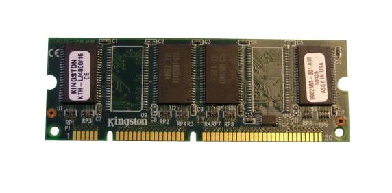 KTH-LJ4000/16 Kingston 16MB SDRAM Module For HP LaserJet 4000/N/T/TN/8000/DN/8500N