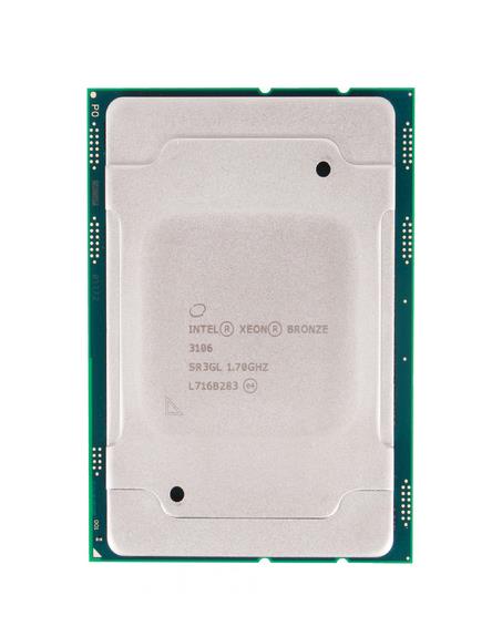 L09254-001 Intel Xeon Bronze 3106 8-Core 1.70GHz 9.60GT/s UPI 11MB L3 Cache Socket LGA3647 Processor