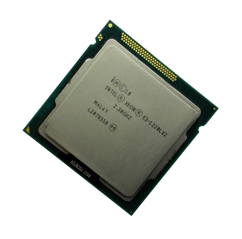 L351C696 Intel Xeon E3-1220LV2 Dual Core 2.30GHz 5.00GT/s DMI 3MB L3 Cache Socket FCLGA1155 Processor