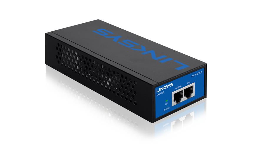 LACPI30 Linksys Gigabit High Power PoE Injector (Refurbished)