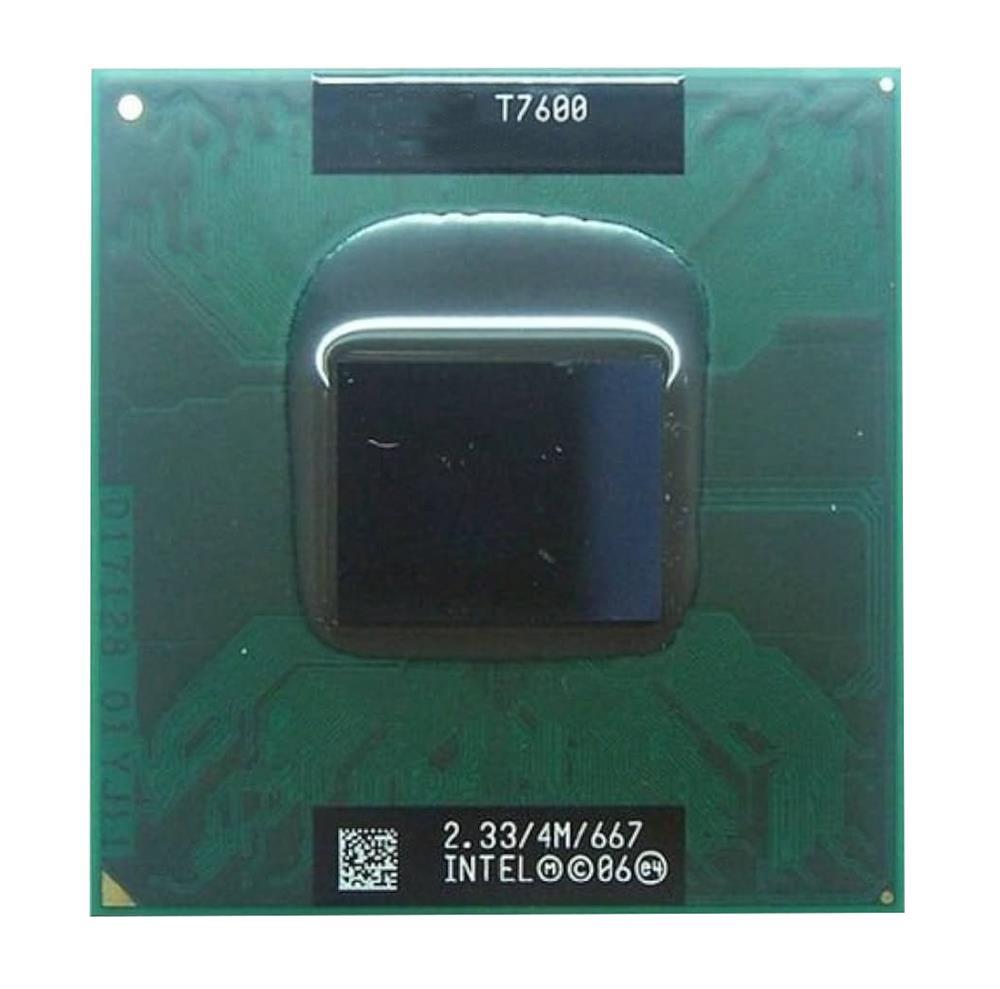 LE80537GF0534M Intel Core 2 Duo T7600 2.33GHz 667MHz FSB 4MB L2 Cache Socket BGA479 Mobile Processor
