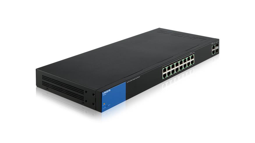 LGS318P Linksys 18-Ports Smart Gigabit PoE+ Switch (Refurbished)