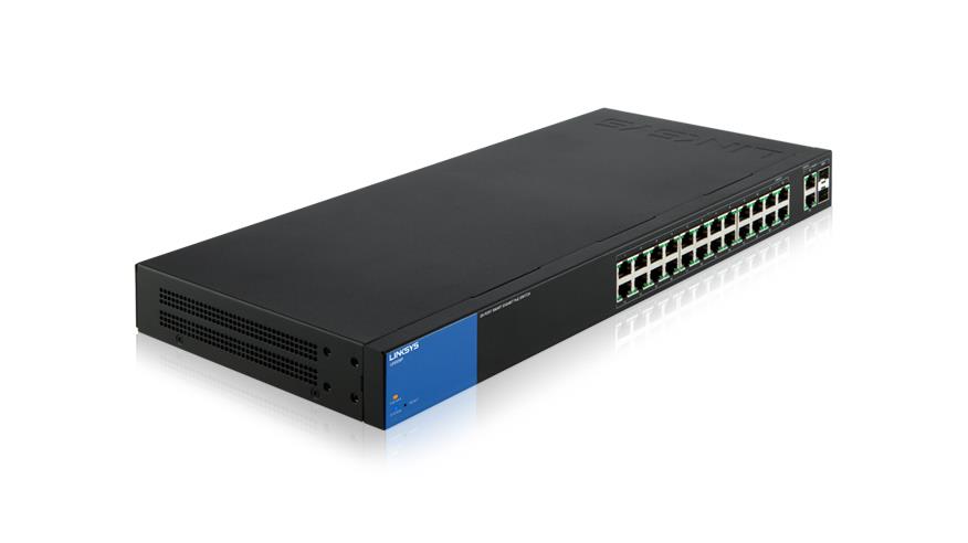 LGS326P Linksys 26-Ports Smart Gigabit PoE+ Switch (Refurbished)
