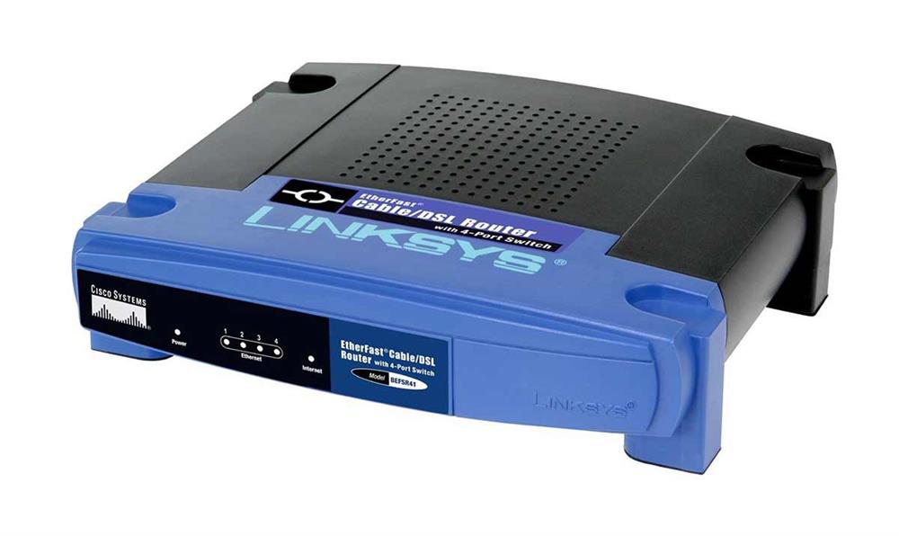 LNKSBEFSR41 Linksys Etherfast Cable/dsl Router (Refurbished)
