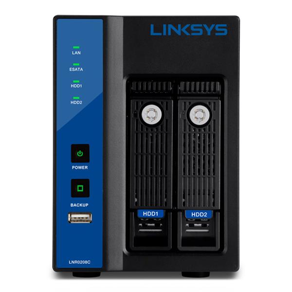 LNR0208C Linksys 2-bay Network Video Recorder With 8ch (Refurbished)