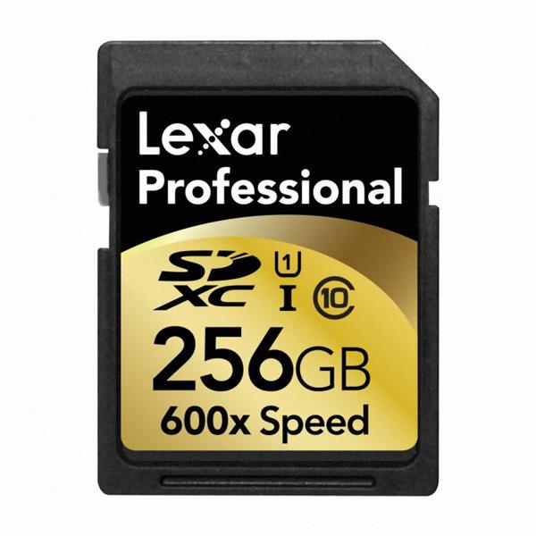 LSD256CTBNA600 Lexar 256GB 600x SDXC UHS-I Flash Memory Card