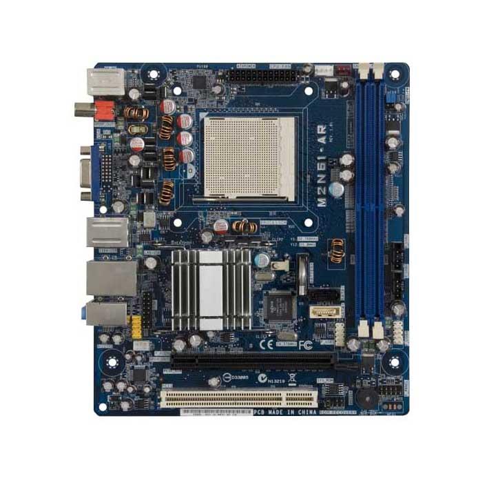 M2N61AR HP Socket AM2 Nvidia nForce 430 Chipset AMD Athlon 64/ Athlon X2/ AMD Sempron Processors Support DDR2 2x DIMM 2x SATA Mini-ITX Motherboard (Refurbished)