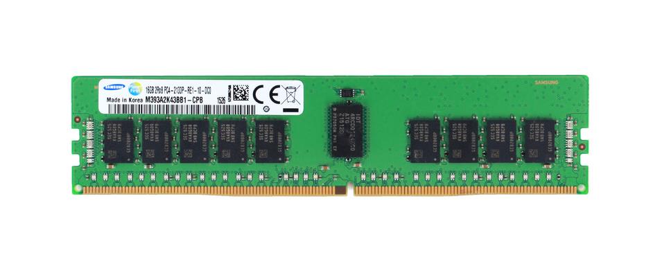 M393A2K43BB1-CPB Samsung 16GB PC4-17000 DDR4-2133MHz Registered ECC CL15 288-Pin DIMM 1.2V Dual Rank Memory Module